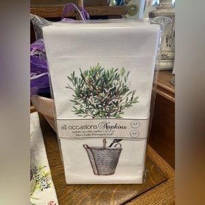 Set of 6 20” x 20” Cotton Napkins